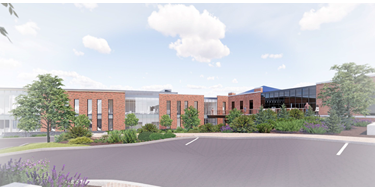 Rendering of new Building 7 at Martin's Point Veranda Campus