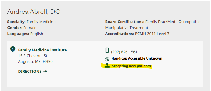 Accepting new patients image
