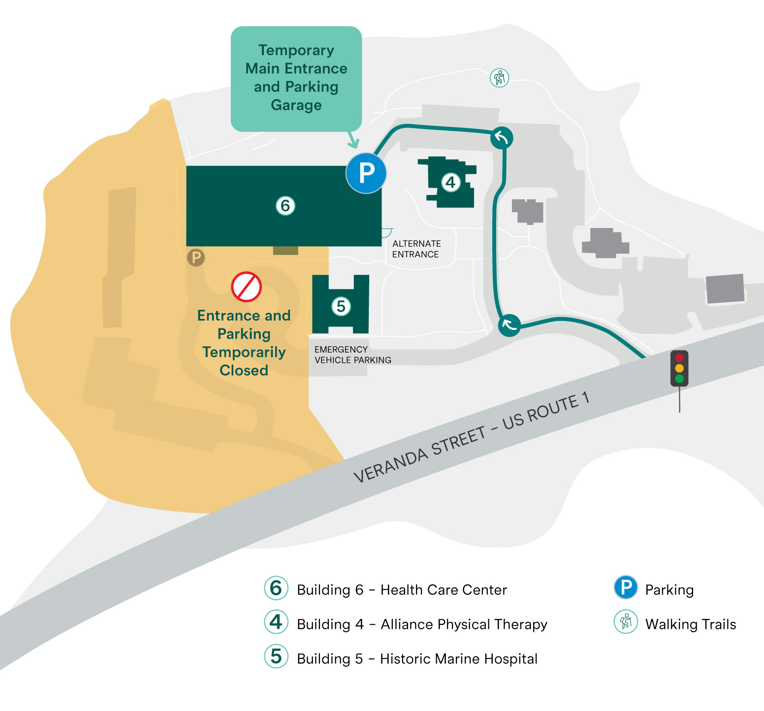 Veranda Campus Map