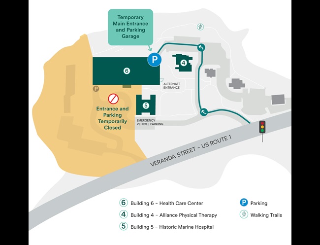 Veranda Campus construction map