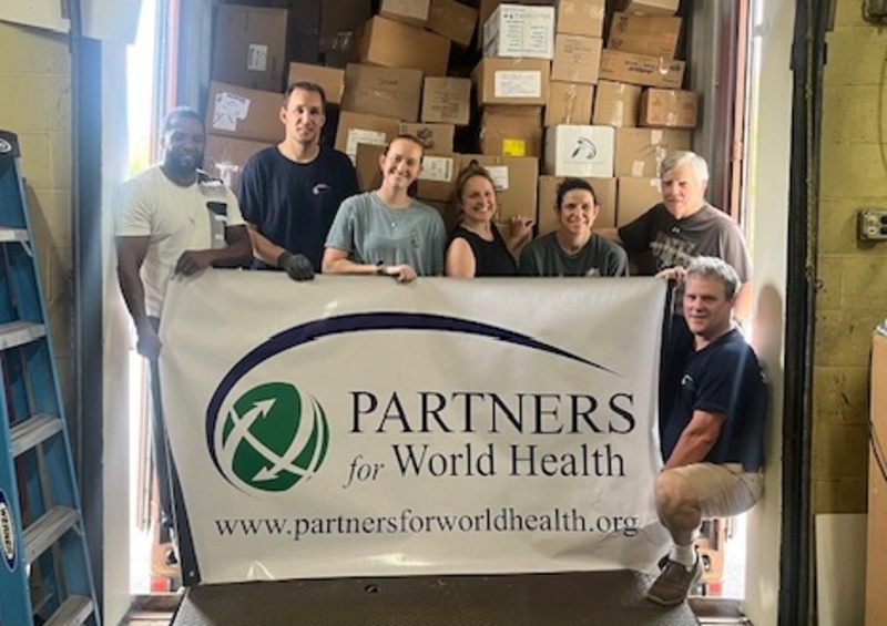 Partners for World Health volunteers