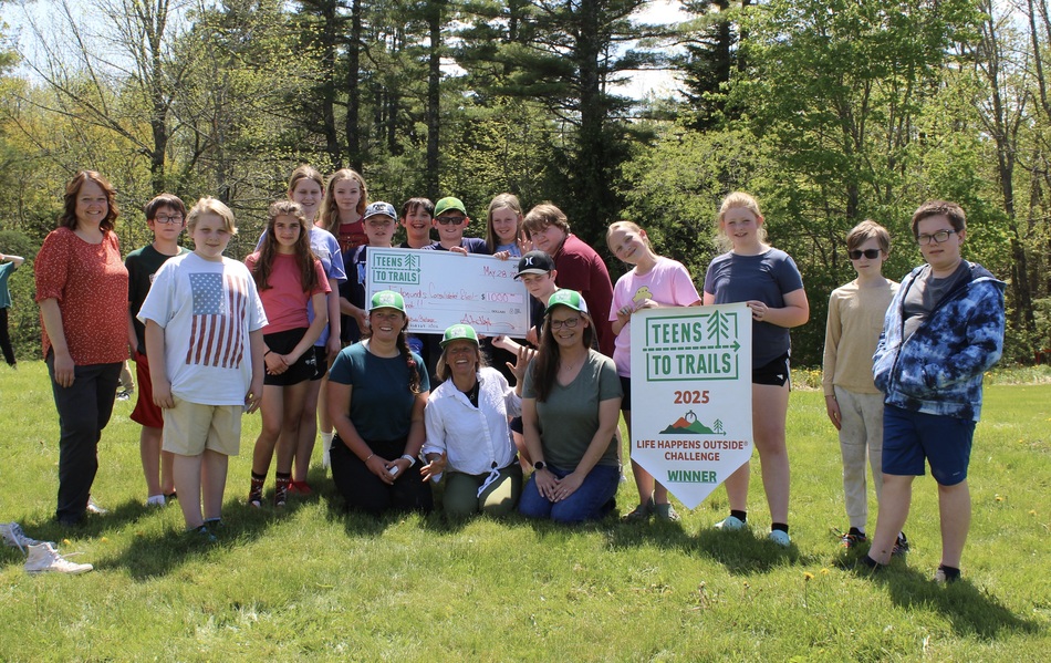 Teens to Trails Life Happens Outside winners