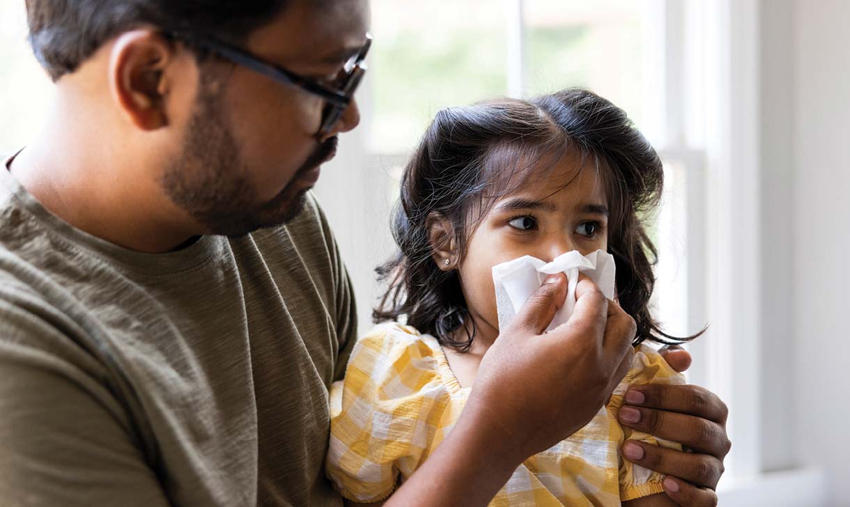 parent and child tissue