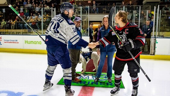 hockey players