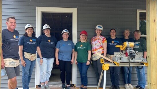 Habitat volunteers