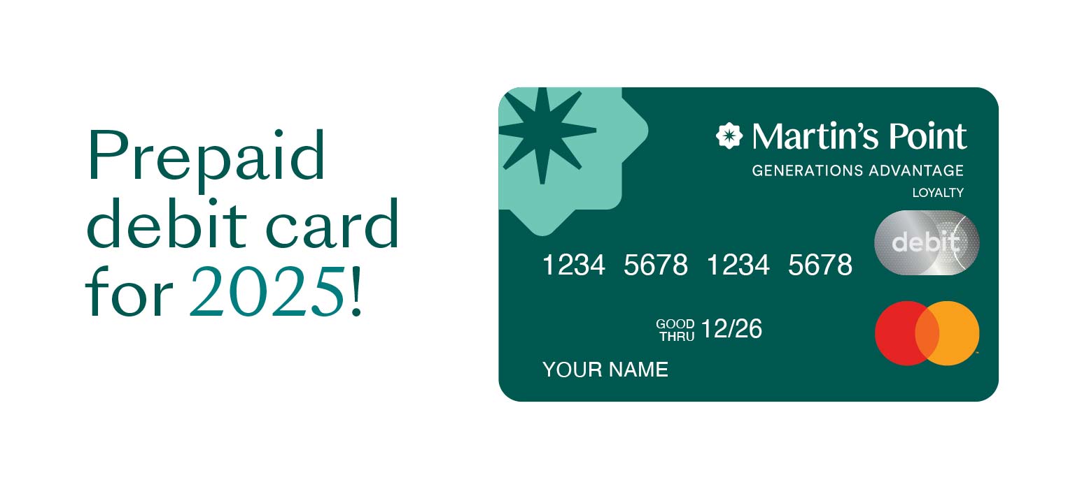 Prepaid debit card for 2025 graphic