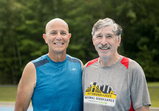 Maine Senior games participants