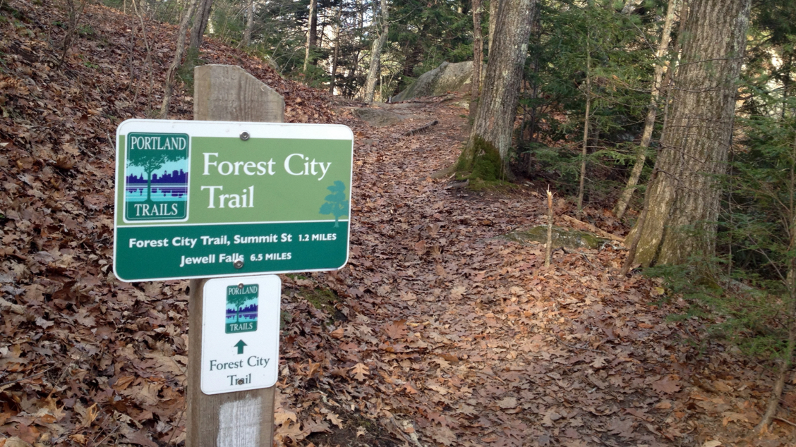 trailhead sign