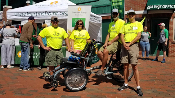 Portland Wheelers event volunteers