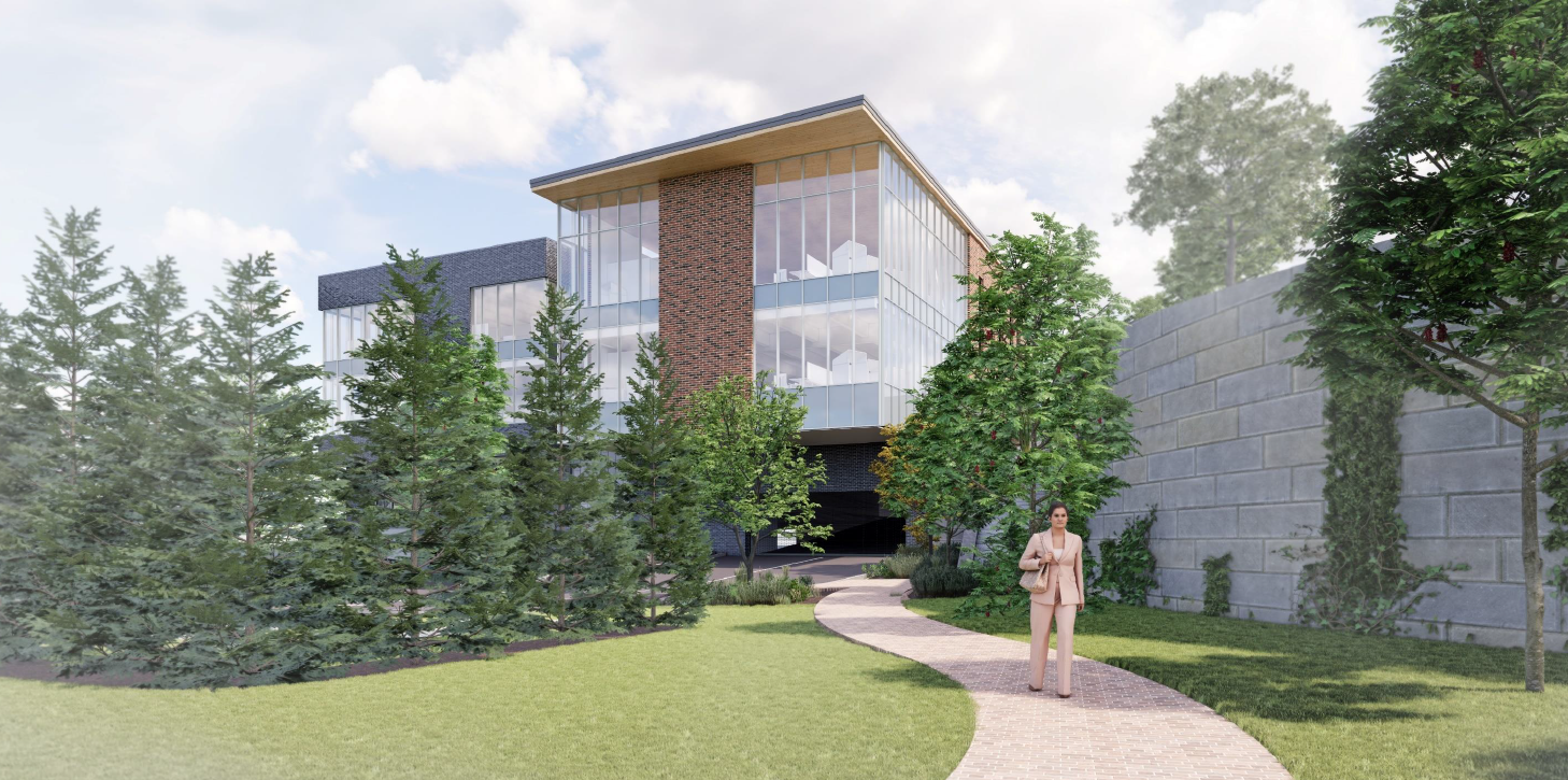 Rendering of new Building 7 at Martin's Point Veranda Campus